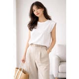 ホワイト | ノースリーブ レディース カットソー | SJ ONLINE STORE