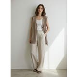 麻100% ジレ レディース | SJ ONLINE STORE | 詳細画像8 