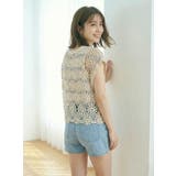 【26SS】かぎ編み ニット ベスト | SJ ONLINE STORE | 詳細画像4 