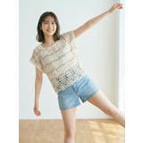 【26SS】かぎ編み ニット ベスト | SJ ONLINE STORE | 詳細画像3 