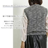 リボン付き ツイード ジレ | SJ ONLINE STORE | 詳細画像5 