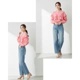 ブラウス フリル 長袖 | SJ ONLINE STORE | 詳細画像7 