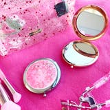 SKINNYDIP コンパクトミラー ピンクリキッドグリッター | SKINNYDIP LONDON | 詳細画像5
