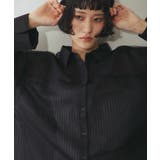 ストライプ柄チュール重ねシャツ | SMILE ORCHID | 詳細画像16