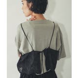 スカラップ 刺繍 レース バックリボン キャミ ビスチェ | SMILE ORCHID | 詳細画像7