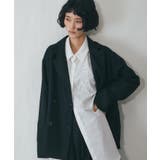 ワイドパンツ＋テーラードジャケット2点ベーシックセットアップスーツ | SMILE ORCHID | 詳細画像4 