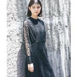 低身長高身長2サイズ展開オーガンジー刺繍ドレス | SMILE ORCHID | 詳細画像29