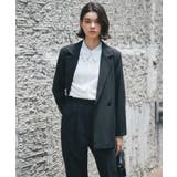【自宅で洗える】 ダブルテーラードジャケット&テーパードパンツ2点セット | SMILE ORCHID | 詳細画像23
