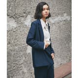 【自宅で洗える】 ダブルテーラードジャケット&テーパードパンツ2点セット | SMILE ORCHID | 詳細画像6