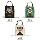 大人気サングラスガールの立体的な2WAYショルダーバッグ ハンドバッグ チェーン… | 腕時計アパレル雑貨小物のＳＰ  | 詳細画像4 