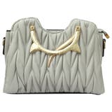 猫耳がついた持ち手がキラリと魅せる2WAYハンドバッグ ショルダーバッグ キルテ… | 腕時計アパレル雑貨小物のＳＰ  | 詳細画像7 