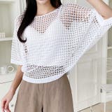 【16944】透かし編みメッシュニット	 | SneepDip | 詳細画像2 