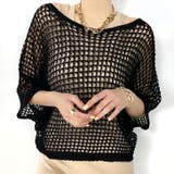 【16944】透かし編みメッシュニット	 | SneepDip | 詳細画像5 