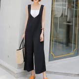 ブラック | 【16957】ルーズオールインワン	 | SneepDip