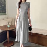 【16962】サイドボタンリブワンピース	 | SneepDip | 詳細画像2 