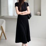 【16962】サイドボタンリブワンピース	 | SneepDip | 詳細画像7 