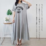【17123】ロゴロングTシャツワンピース	 | SneepDip | 詳細画像2 
