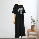【17123】ロゴロングTシャツワンピース	 | SneepDip | 詳細画像5 