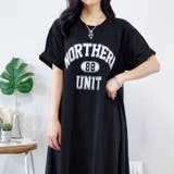 【17123】ロゴロングTシャツワンピース	 | SneepDip | 詳細画像6 
