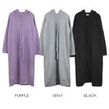 【17221】ロングフーディーニットワンピース	 | SneepDip | 詳細画像9 