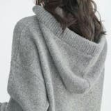 【17221】ロングフーディーニットワンピース	 | SneepDip | 詳細画像7 