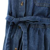 【17280】デニムシャツロングワンピース	 | SneepDip | 詳細画像8 