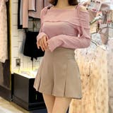 ピンク | 【17307】メロウフリルオフショルトップス | SneepDip