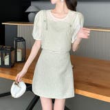 グレー | 【17309】ベスト＆ブラウスコーデ3点セット	 | SneepDip