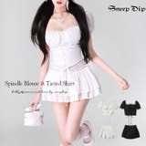 【17316】レースアップトップス＆ティアードスカート	 | SneepDip | 詳細画像1 