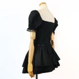 【17316】レースアップトップス＆ティアードスカート	 | SneepDip | 詳細画像4 