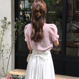 【17321】ハートネックパフスリーブT	 | SneepDip | 詳細画像4 