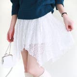 【17336】レースリボンデザインスカート	 | SneepDip | 詳細画像2 