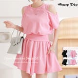 【17356】オープンショルダースウェットセットアップ	 | SneepDip | 詳細画像1 