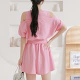 【17356】オープンショルダースウェットセットアップ	 | SneepDip | 詳細画像3 