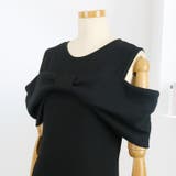 【17361】リボンオフショルロングワンピース	 | SneepDip | 詳細画像4 