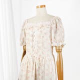 【17366】レースアップフラワーロングワンピース	 | SneepDip | 詳細画像6 