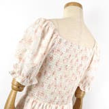 【17366】レースアップフラワーロングワンピース	 | SneepDip | 詳細画像7 