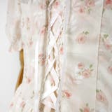 【17366】レースアップフラワーロングワンピース	 | SneepDip | 詳細画像8 