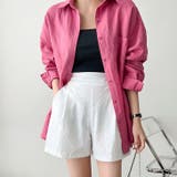 ホワイト | 【17371】タックショートパンツ	 | SneepDip