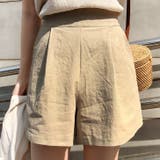 【17371】タックショートパンツ	 | SneepDip | 詳細画像4 