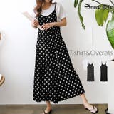 【17378】ＴシャツSETワイドオールインワン | SneepDip | 詳細画像1 