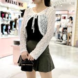 ホワイト | 【17390】レースボレロ	 | SneepDip