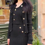 ブラック | 【17411】クラシカルニットカーデ3点SET	 | SneepDip