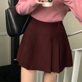 ワイン | 【17418】プリーツミニスカート	 | SneepDip