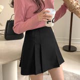 ブラック | 【17418】プリーツミニスカート	 | SneepDip