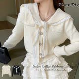 【17462】レースリボンセーラーニット	 | SneepDip | 詳細画像1 