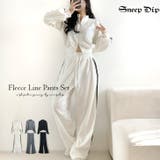 【17467】フリースサイドラインパンツSET	 | SneepDip | 詳細画像1 