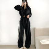 【17467】フリースサイドラインパンツSET	 | SneepDip | 詳細画像4 