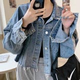 ブルー | 【17468】カットオフGジャン	 | SneepDip