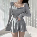 グレー | 【17469】ボレロ&スカートコーデ3点SET	 | SneepDip